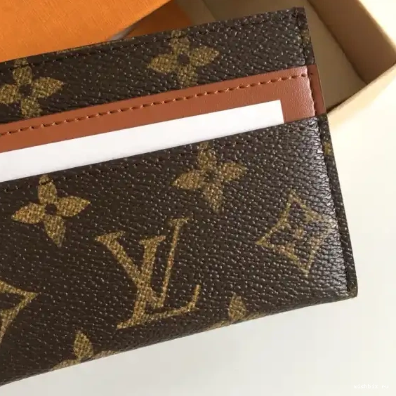 WIS 50DOUBLE VUITTON HOLDER CARD BANDOULIERE LOUIS 0702